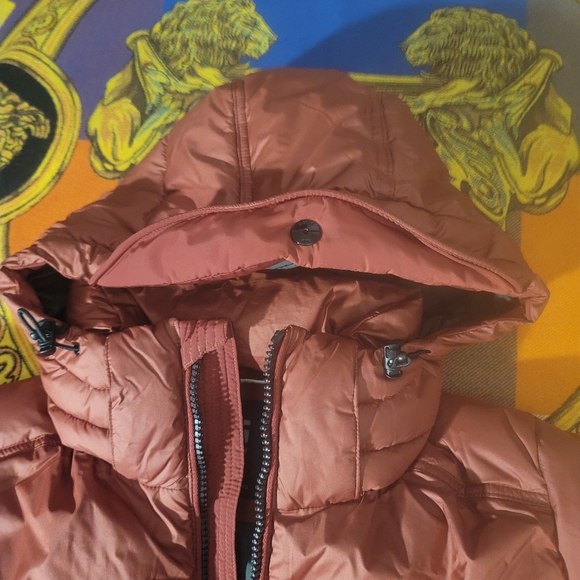 G-Star Raw Hooded Chevron-Quilted Puffer Jacket Various Sizes - Picture 3 of 5